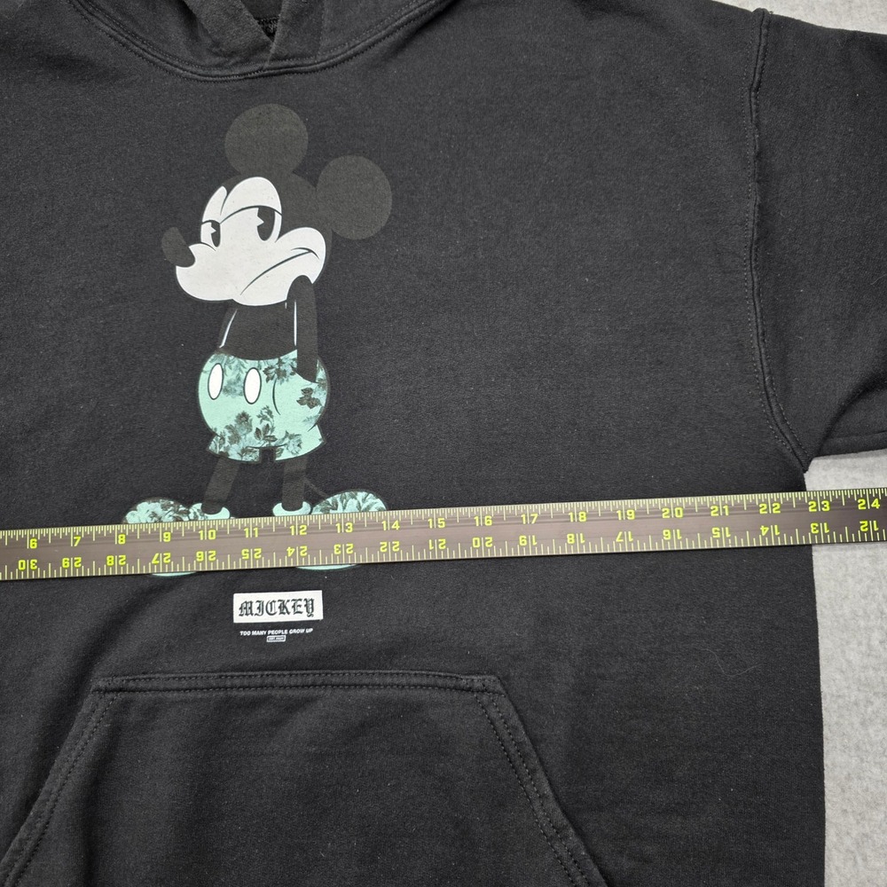 Neff X Disney Mickey‎ Mouse Streetwear Hoodie Adult Large Black Sweatshirt - Picture 7 of 11